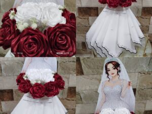 بوكيه ورد لعروس💐